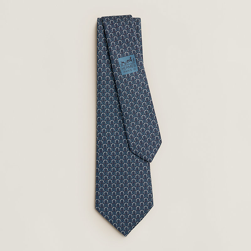 Mors Luck tie - Black | Hermès Mainland China